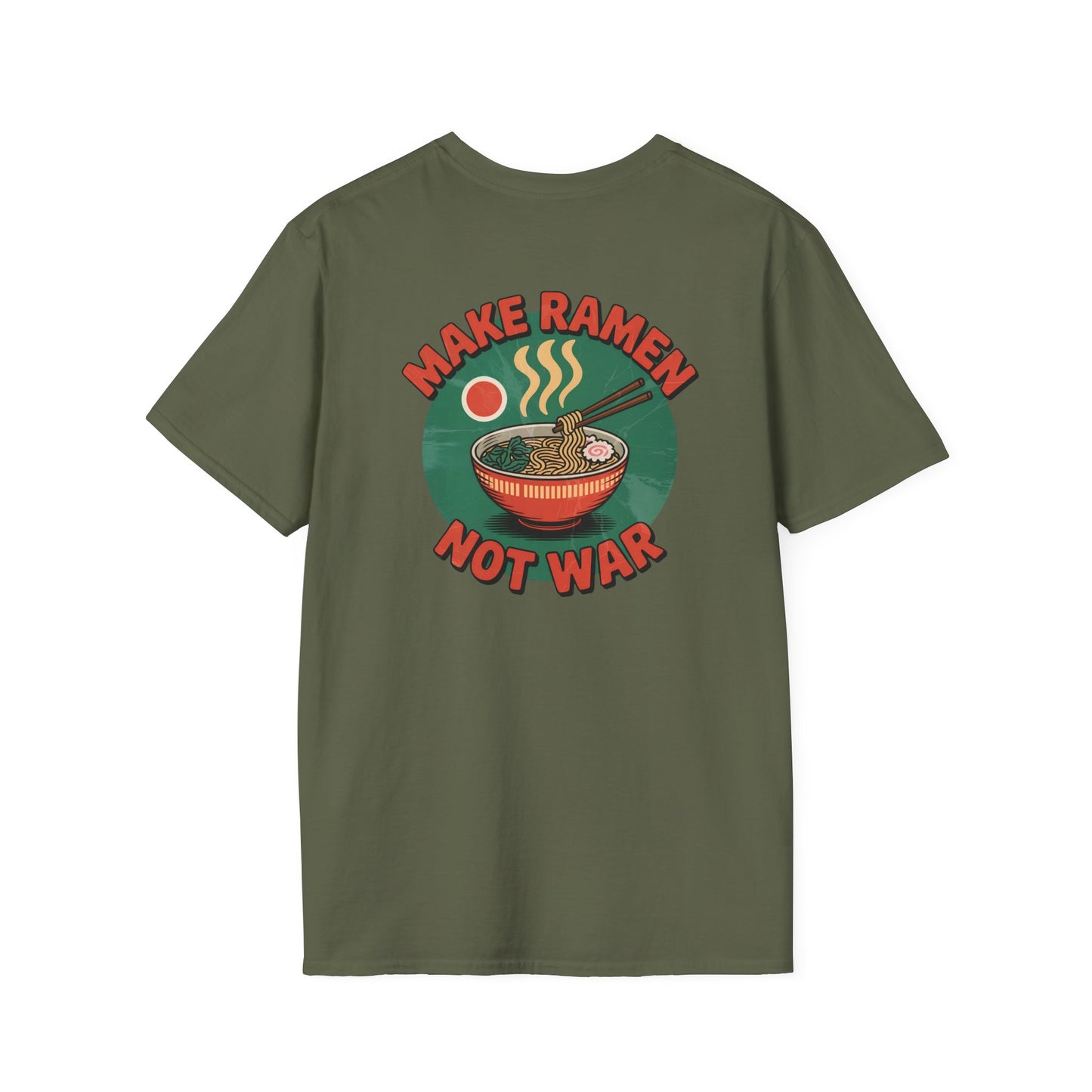 Make Ramen Not War - T-Shirt - Casual Tee for Japan Lovers