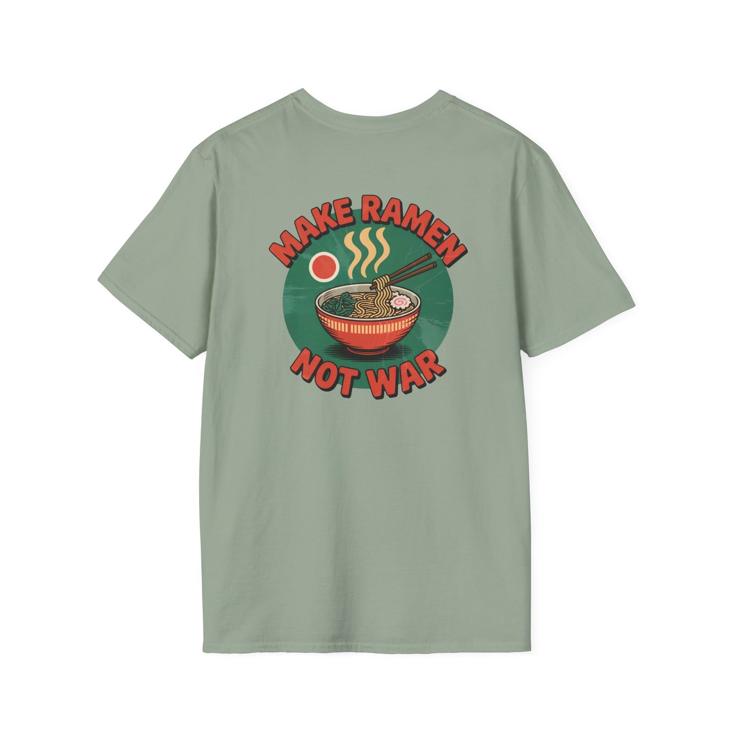 Make Ramen Not War - T-Shirt - Casual Tee for Japan Lovers