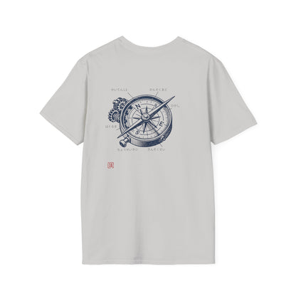JAPANESE COMPAS - Casual Tee for JAPAN lovers