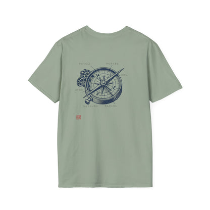 JAPANESE COMPAS - Casual Tee for JAPAN lovers
