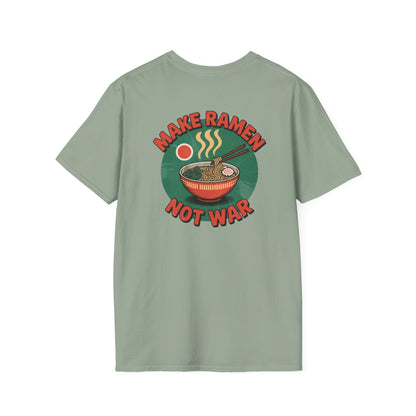Make Ramen Not War - T-Shirt - Casual Tee for Japan Lovers